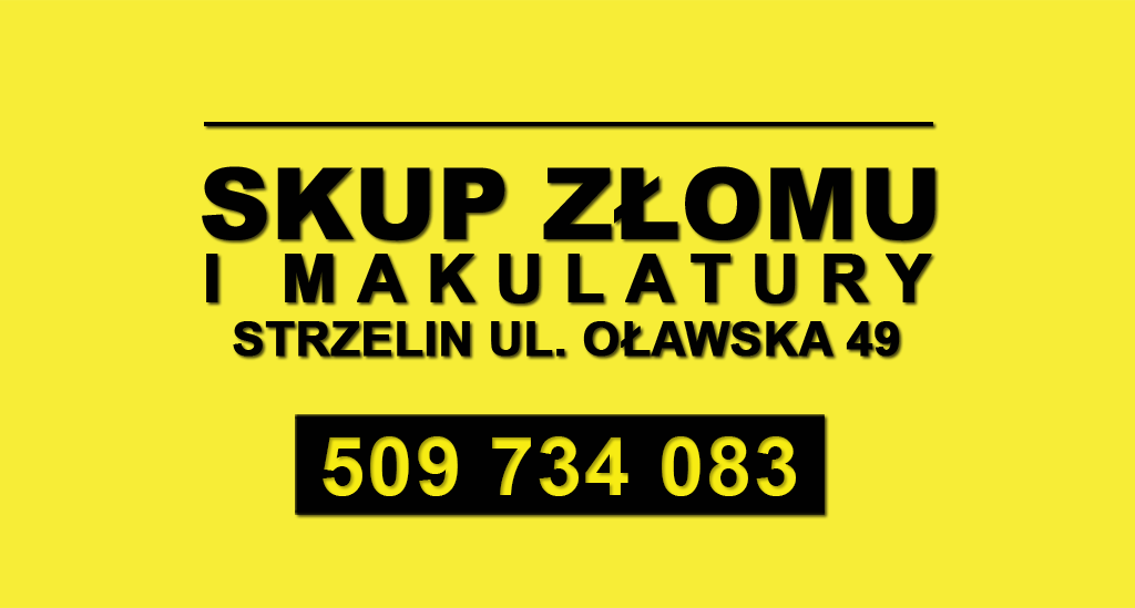 Logo Skup Złomu Akumulatorów i Makulatury - Strzelin, Oławska 49
